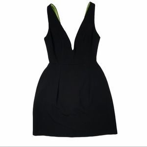 ASOS little black dress w/ green lining